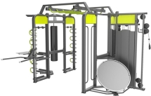 360E Рама DHZ для функциональных тренировок. Габарит 3310х2530х2360