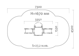 Горка двойная Солнышко 08212 для детской площадки, фото 3
