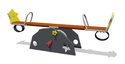 Качалка-балансир Космос ВСТ 4241 для детской площадки, фото 1