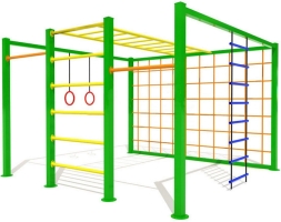 Уличный спортивный комплекс Актив спорт 10 для детской площадки, фото 1