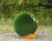 Топиари смайлик - газон Deluxe Топиари смайлик - газон Deluxe