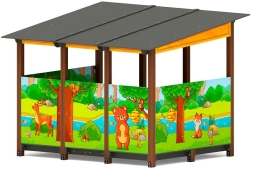 Теневой навес (Полянка) МФ 78.31.24-07, фото 4