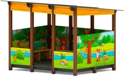 Теневой навес (Полянка) МФ 78.31.24-07, фото 3