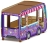 Автобус-мороженое (фиолетовый) - Беседка - МФ 10.03.14