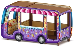 Автобус-мороженое (фиолетовый) - Беседка - МФ 10.03.14, фото 2 Автобус-мороженое (фиолетовый) - Беседка - МФ 10.03.14, фото 2