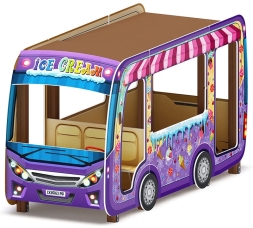 Автобус-мороженое (фиолетовый) - Беседка - МФ 10.03.14, фото 1 Автобус-мороженое (фиолетовый) - Беседка - МФ 10.03.14, фото 1