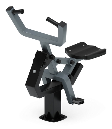 Наездник (серый) - Уличный тренажер - СТ 033-13.П , фото 4