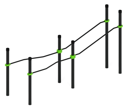 Воркаут ЛОВ 108 зеленый ВТ 102.20-02, фото 2