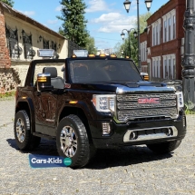 Детский электромобиль GMC Sierra Denali 4WD 12V HL368 черный