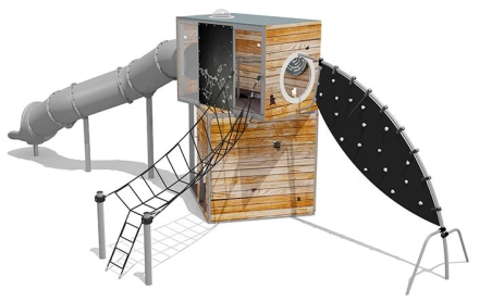 Игровой комплекс Эко Кубус VST 4506/1 для детской площадки, фото 1