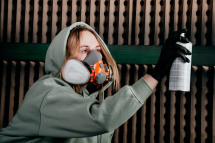 Комплект для защиты дыхания Jeta Safety полумаска из силикона, разм.L (большой) J-SET6500-L