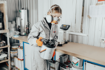 Комплект для защиты дыхания Jeta Safety полумаска из силикона, разм.L (большой) J-SET6500-L