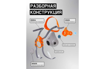 Комплект для защиты дыхания Jeta Safety полумаска из силикона, разм.L (большой) J-SET6500-L