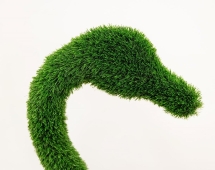 Топиари лебедь Вэнди, с кашпо - газон Eco