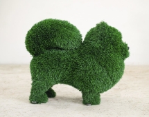 Топиари собака Шпиц - газон Deluxe Green Топиари собака Шпиц - газон Deluxe Green