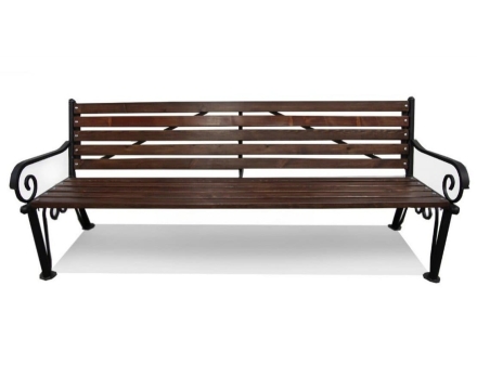 Парковая скамейка Рассвет, Лиственница 0,6 м, фото 1