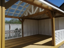 Прямоугольная беседка Крымская