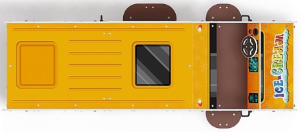 Автобус-мороженое (оранжевый) - Беседка - МФ 10.03.14-01, фото 5