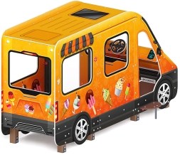 Автобус-мороженое (оранжевый) - Беседка - МФ 10.03.14-01, фото 2 Автобус-мороженое (оранжевый) - Беседка - МФ 10.03.14-01, фото 2