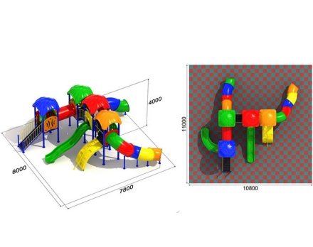 Детская площадка Дельфин 1.2, фото 2
