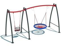 Качели для детской площадки Гнездо Богатырь Качели для детской площадки Гнездо Богатырь