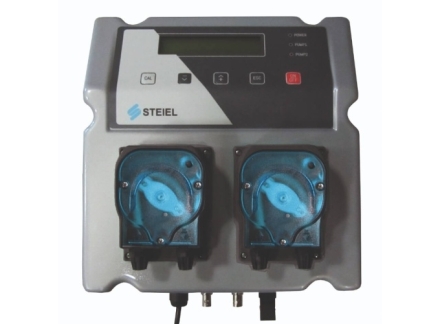 Контроллер Steiel EF265 pH/Rx +перистальтические насосы 1,5 л/ч до 75м3 (84008015757/AQM), фото 1