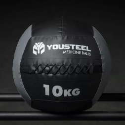 Медицинский мяч YOUSTEEL вес 10 кг, диаметр 35,5 см, фото 1