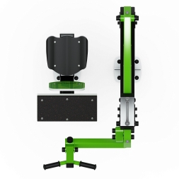 Бицепс сидя (зеленый) - Уличный тренажер - СТ 034-12.И1, фото 5 Бицепс сидя (зеленый) - Уличный тренажер - СТ 034-12.И1, фото 5