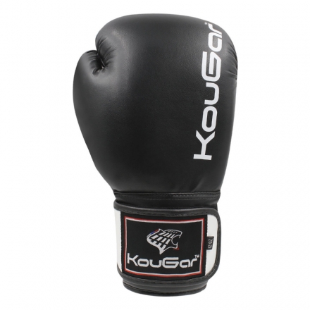 Перчатки боксерские KouGar KO400-6, 6oz, черный, фото 9