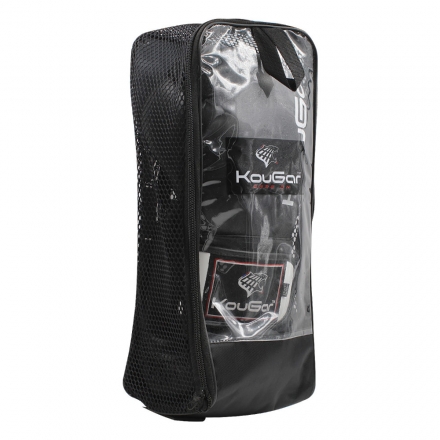 Перчатки боксерские KouGar KO400-6, 6oz, черный, фото 5