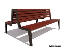 Парковая скамейка Магадан, Сосна 3 м