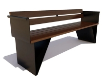 Парковая скамейка Обнинск Сосна