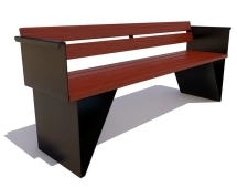 Парковая скамейка Обнинск Сосна