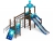 Детская игровая площадка Морской ДИК 2.17.09-01 H=1500