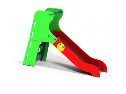 ДИО 5.041 Горка с деревянными перилами H=900, фото 1