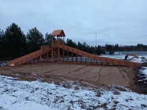 Зимняя горка Савушка Зима 10