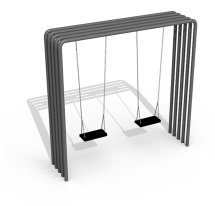 Качели двойные VST 2002/1 для дворов и парков