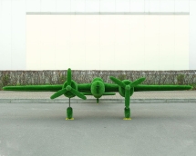 Топиари Самолет Победа - газон Eco Топиари Самолет Победа - газон Eco