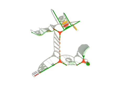Спортивный комплекс СК-004 для уличной площадки, фото 3