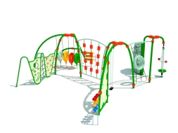 Спортивный комплекс СК-004 для уличной площадки, фото 2