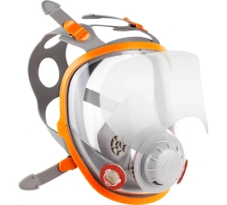 Полнолицевая маска + 10 пленок в комплекте Jeta Safety размер L 5950F-L, фото 3