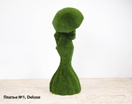 Топиари Леди с зонтиком, Платье №1 - газон Eco, фото 12