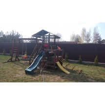 Комплекс "Непоседа" 120 см с пристройкой (Модель 3) Комплекс "Непоседа" 120 см с пристройкой (Модель 3)