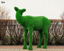 Топиари олень, самочка Нелли - газон Deluxe/Deluxe Green