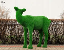 Топиари олень, самочка Нелли - газон Deluxe/Deluxe Green, фото 8