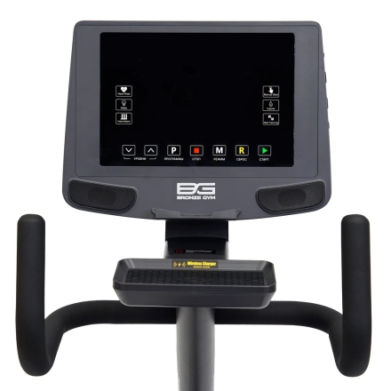 Велотренажер вертикальный с генератором профессиональный BRONZE GYM U1000M PRO TURBO (new), фото 2