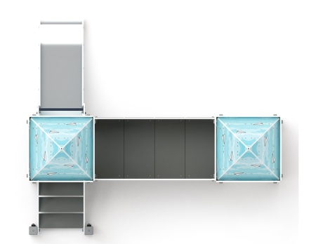 Детская игровая площадка Королевство (Коты) ДИК 1.15.02-21 H=750, фото 5