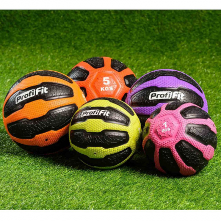 Медбол PROFI-FIT, 3 кг, фото 2