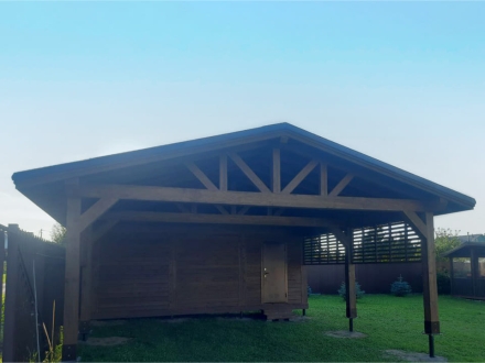 Навес для машин ХАМБЕР Премиум комплектация, фото 12