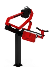 Бицепс стоя (красный) - Уличный тренажер - СТ 035-11.И1, фото 1 Бицепс стоя (красный) - Уличный тренажер - СТ 035-11.И1, фото 1